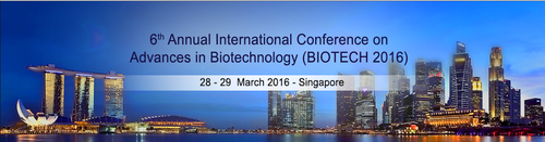 Conference 28-29 March 2016 - Singapore