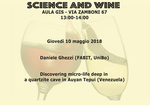 Science and Wine - Discovering micro-life deep in a quartzite cave in Auyan Tepui (Venezuela)